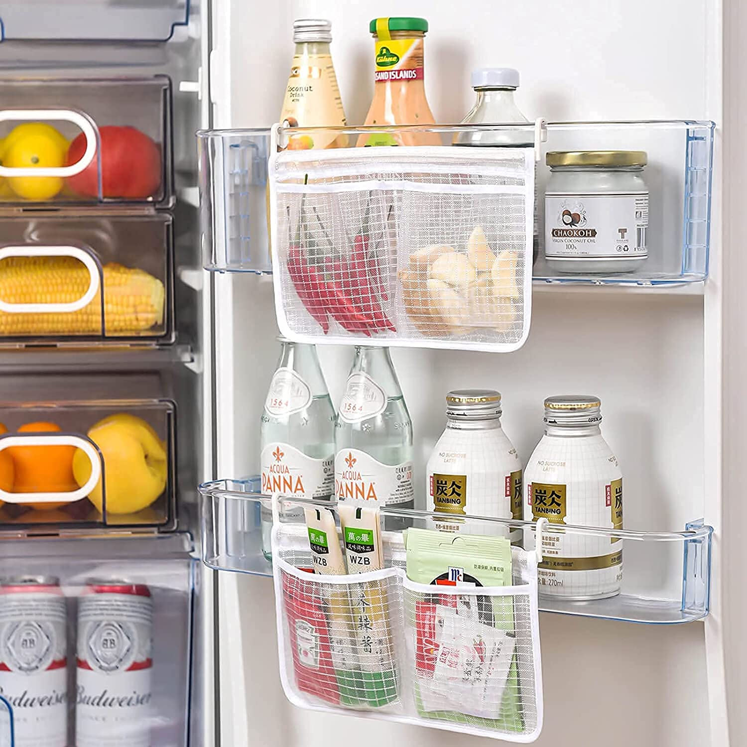 FridgeSack - Refrigerator Storage Mesh Hanging Bag