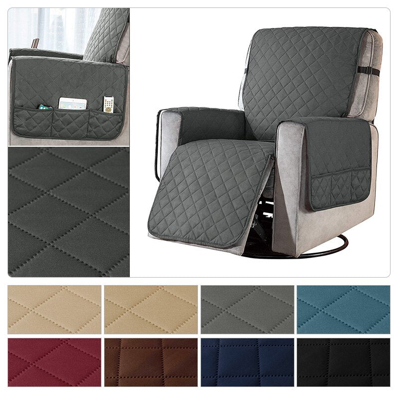 PlushSlip - Elastic Recliner Chair Cover