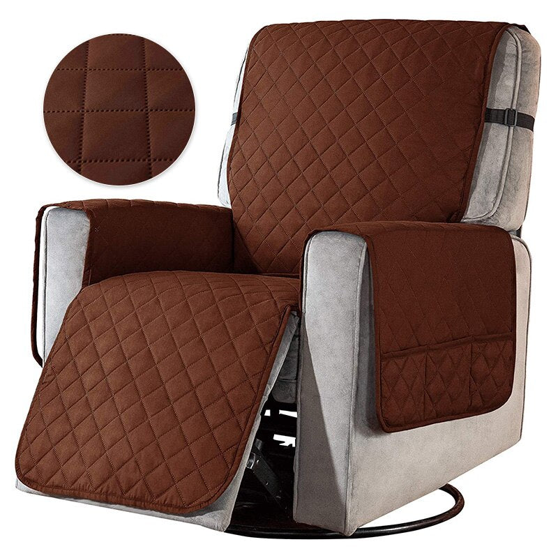 PlushSlip - Elastic Recliner Chair Cover