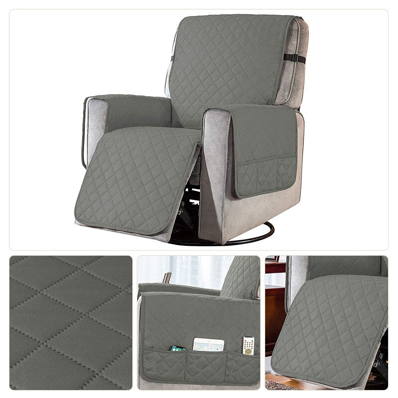 PlushSlip - Elastic Recliner Chair Cover