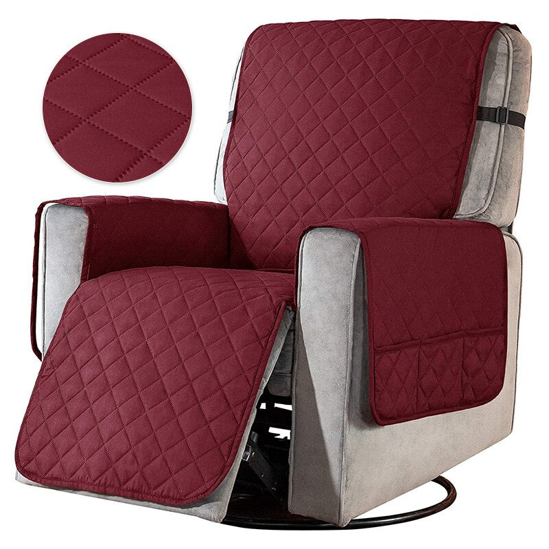 PlushSlip - Elastic Recliner Chair Cover