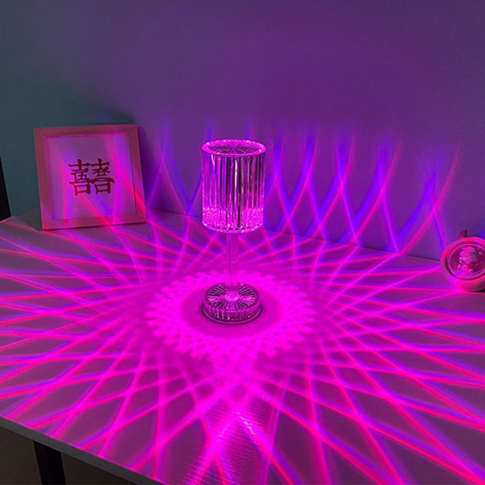 FinaLamp - Touching Control Gatsby Crystal Lamp