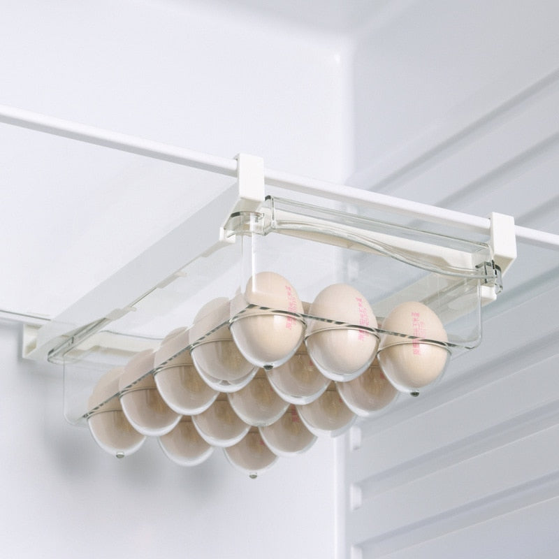 FridgeCubby - Pull-out Fridge Drawer Organizer