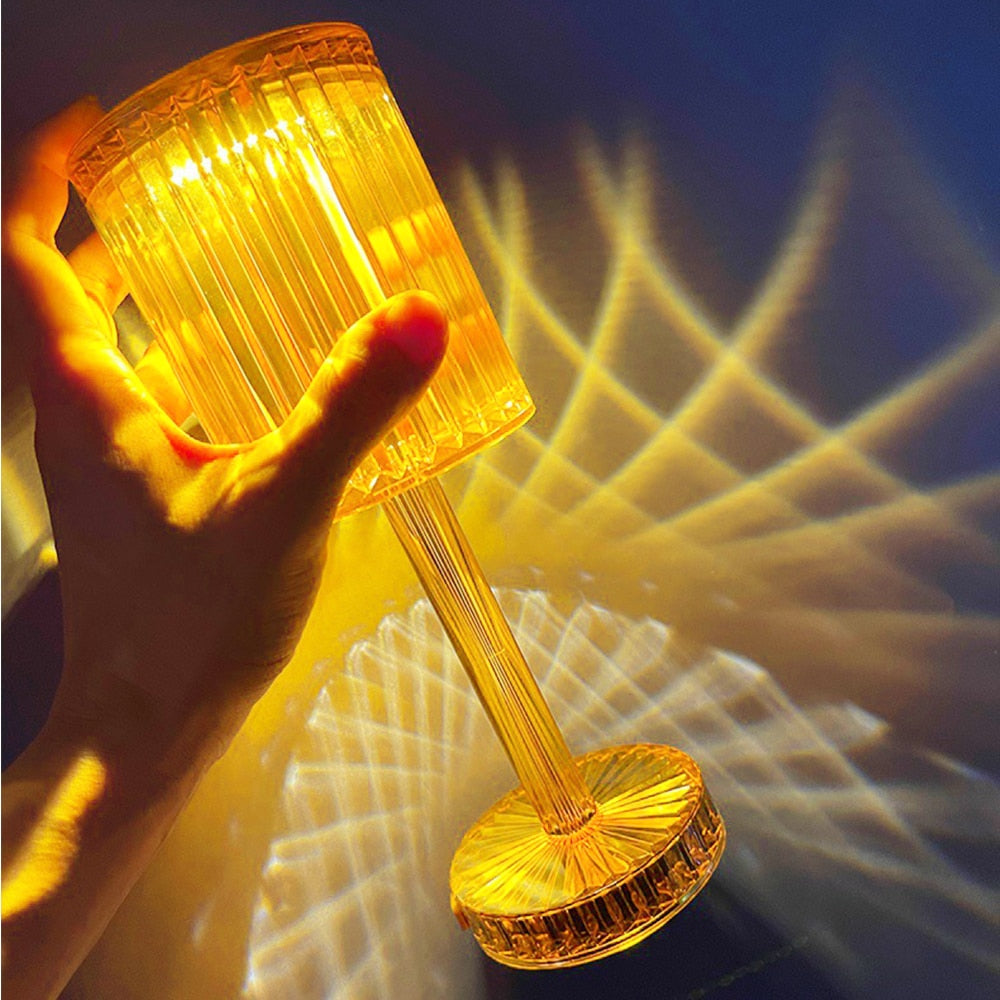 FinaLamp - Touching Control Gatsby Crystal Lamp