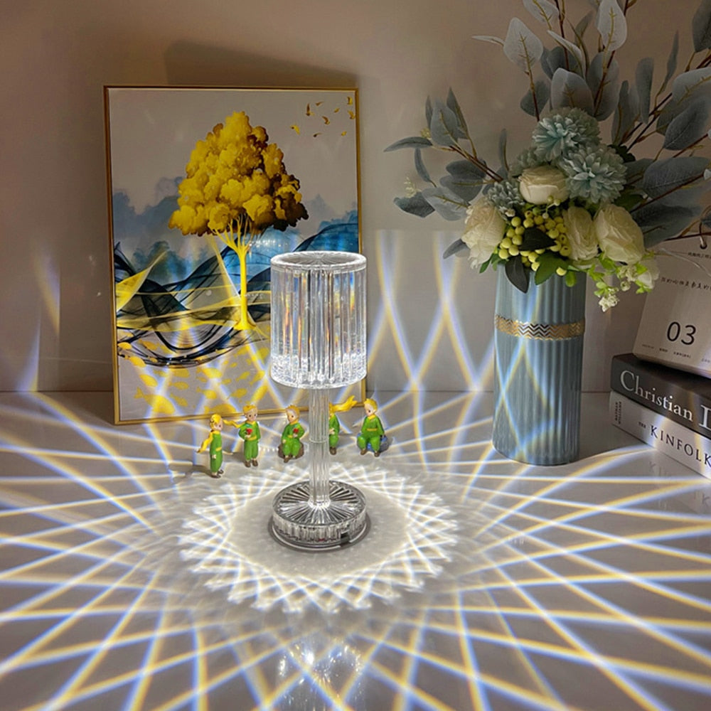 FinaLamp - Touching Control Gatsby Crystal Lamp
