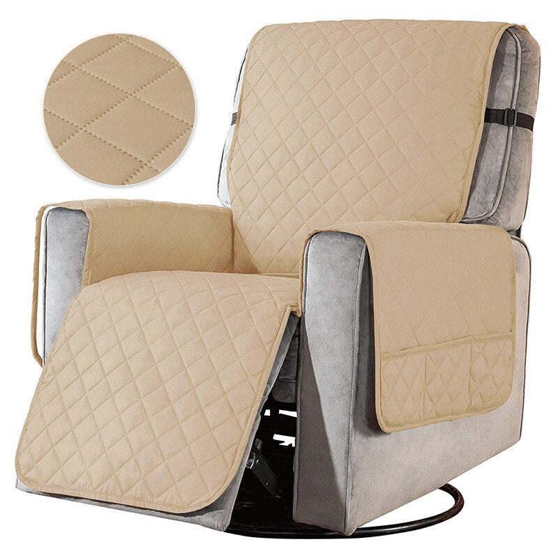 PlushSlip - Elastic Recliner Chair Cover