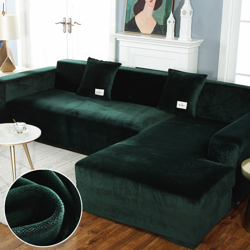 StretchFit - Velvet Stretchable Magic Fit Couch Covers
