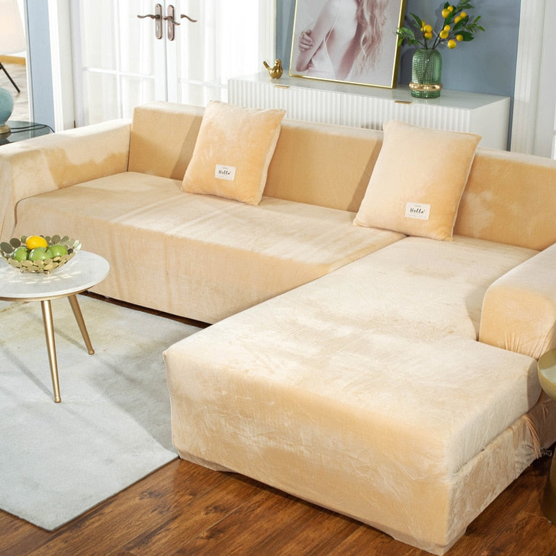StretchFit - Velvet Stretchable Magic Fit Couch Covers
