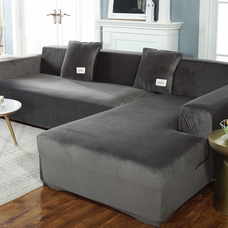 StretchFit - Velvet Stretchable Magic Fit Couch Covers