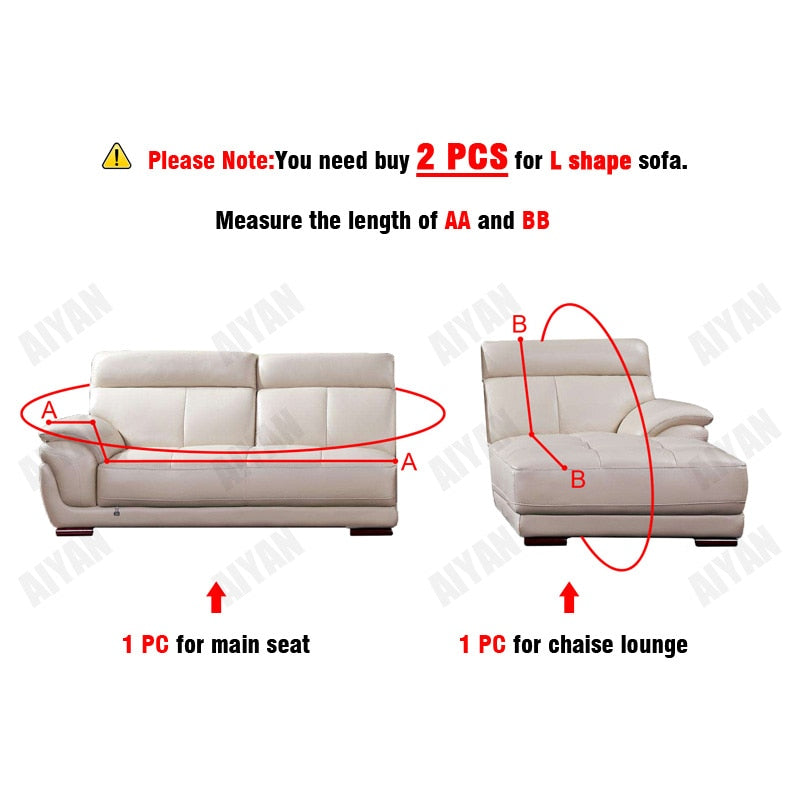 StretchFit - Velvet Stretchable Magic Fit Couch Covers