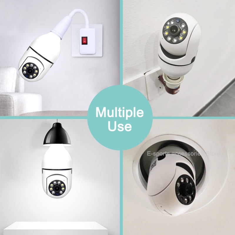 TraceBulb - Wireless Wifi Light Bulb Camera Security Camera