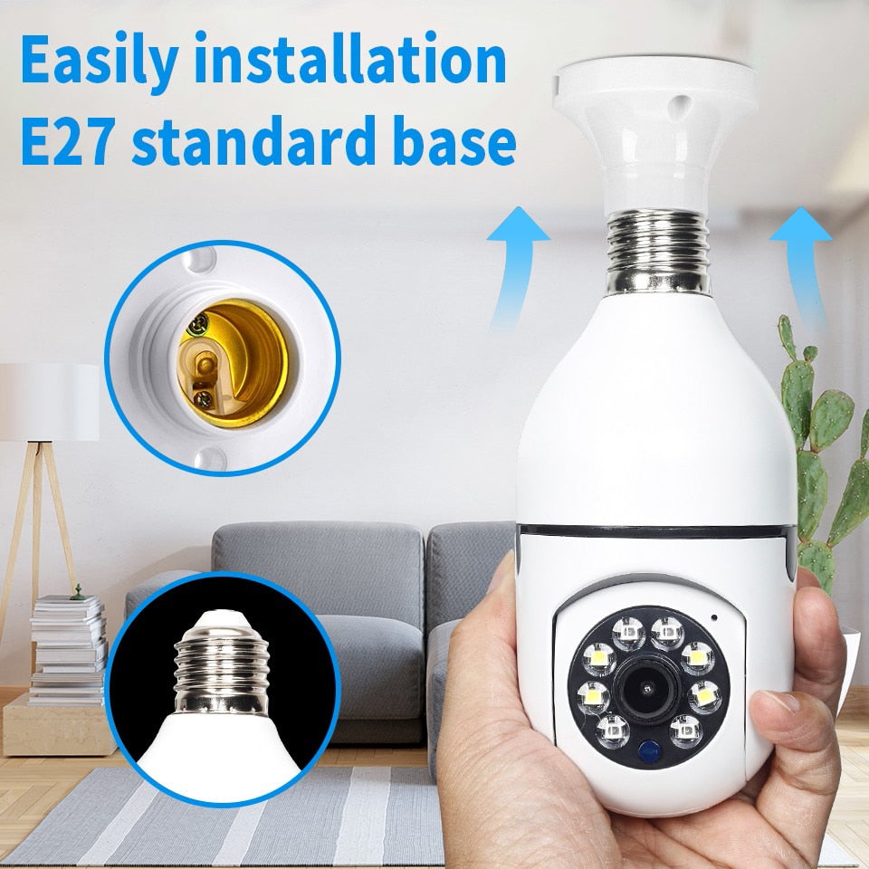 TraceBulb - Wireless Wifi Light Bulb Camera Security Camera